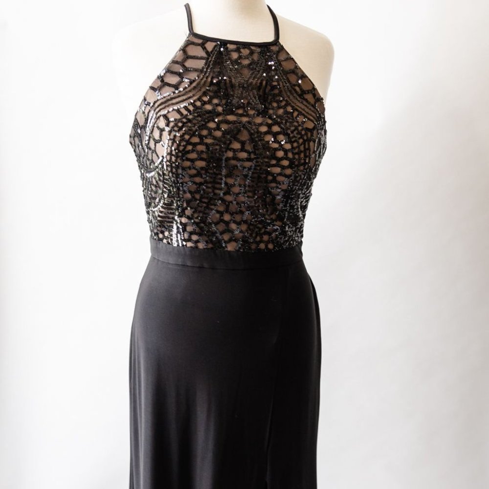 Morgan & Co. Sequin Formal Dress